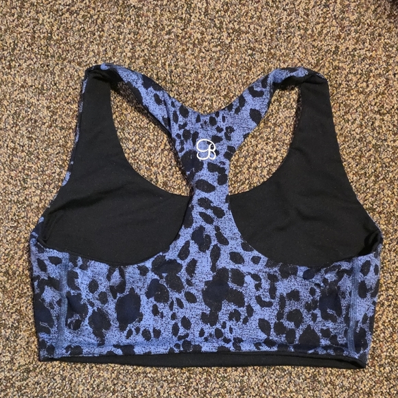 Bombshell Sportsweat Leopard Sports Bras - Picture 2 of 2